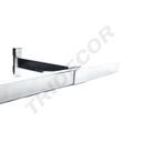 Suport tubular rectangular pentru sistemul de fermoar 20cm