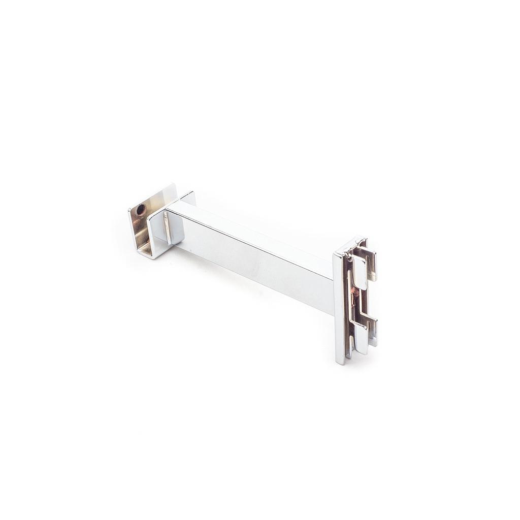 Soporte Tubular Rectangular Para Sistema De Cremallera 15Cm