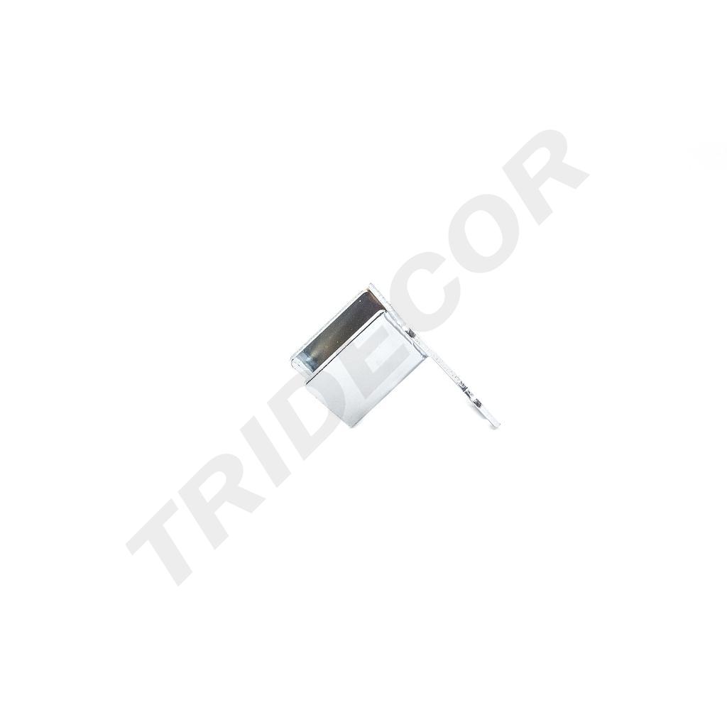 Simple rectangular tube support for zipper system 100 units/box