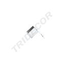 Soporte Tubular Rectangular Simple Para Sistema De Cremallera 100 Unidades/Caja