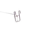 Universal Chrome Hooks for Mesh 40cm 100 units/box