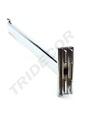 Perchero recto para sistema de cremallera 1 bola 40 cm