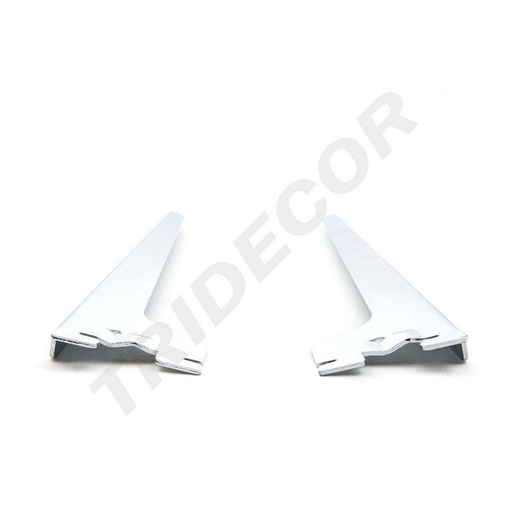 Suporte simples para prateleira para sistema de zíper, 25 cm