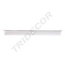 Supporto per tubo rettangolare per sistema di cerniera 40cm