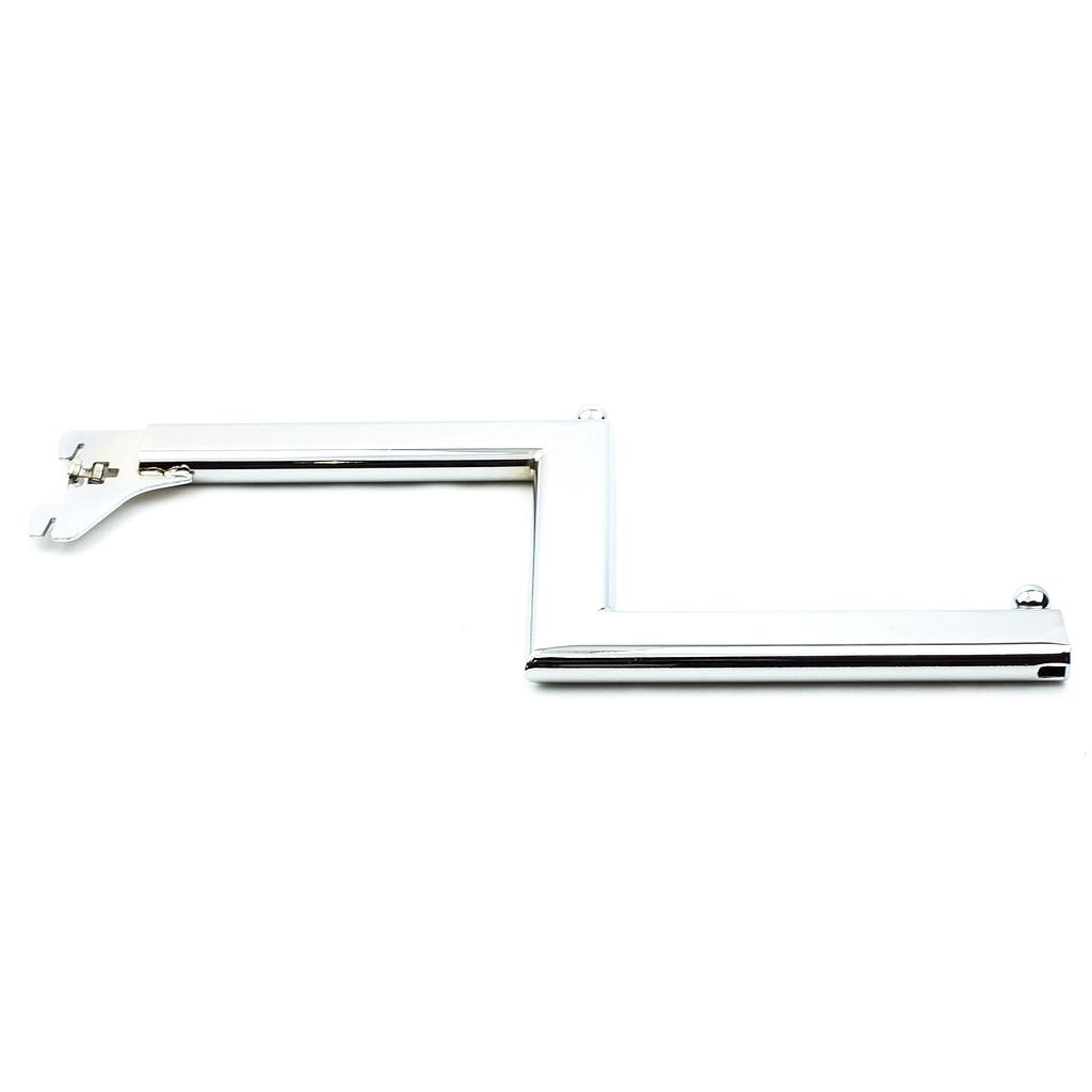 单边脚椭圆管Z字形Colgador Firma Z para Cremalllera 17.5X15X17.5cm