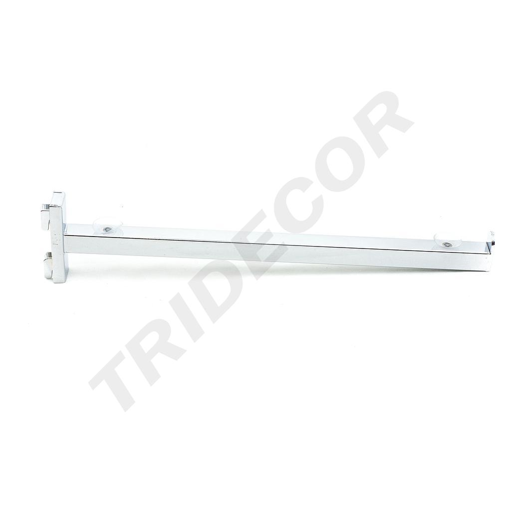 Suporte de vidro/prateleira para sistema de fecho éclair 35cm