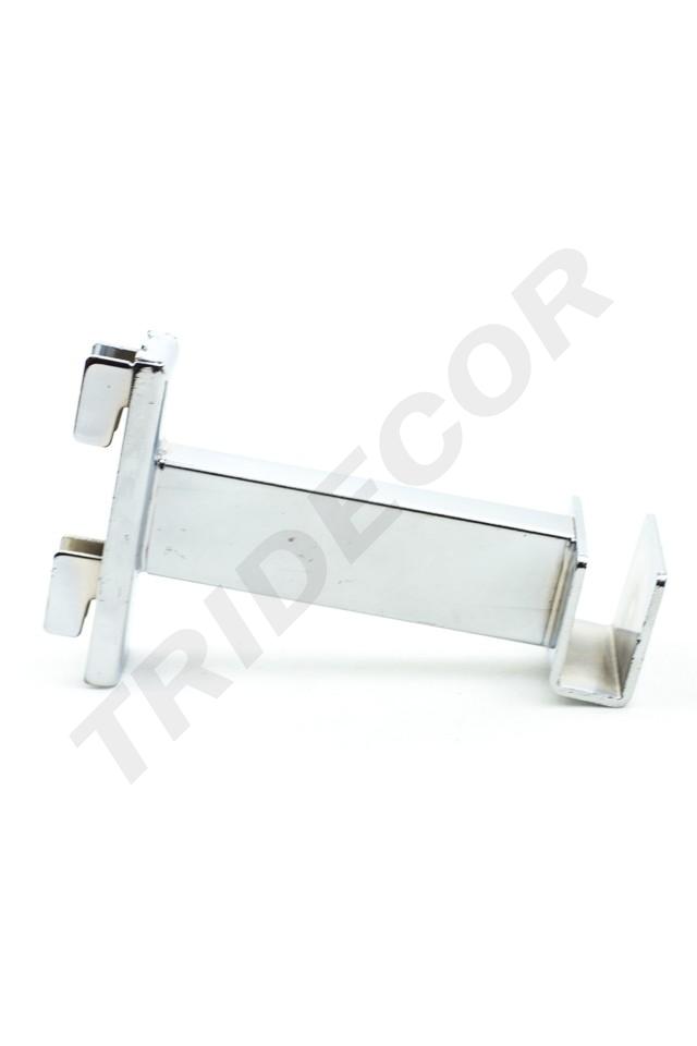 Suport tubular rectangular pentru sistemul de fermoar 10 cm