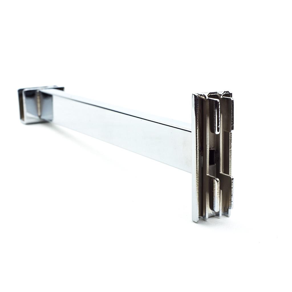 Soporte De Tubo Rectangular Para Sistema De Cremallera 25Cm