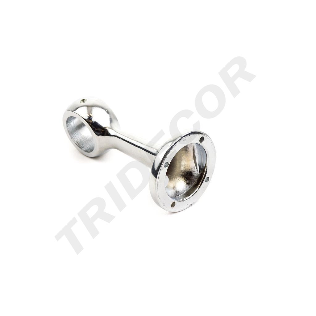 Suporte de Tubo Cromado para Tubo de 25mm
