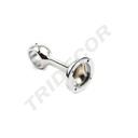 Support de tuyau en chrome pour tube de 25mm