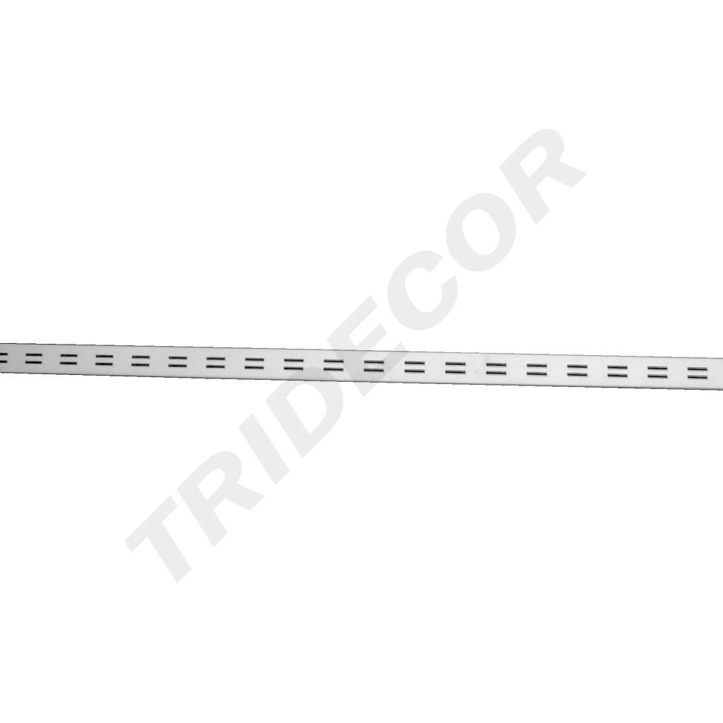 双排孔白色方管300cm， 38X38mm 6/paquete