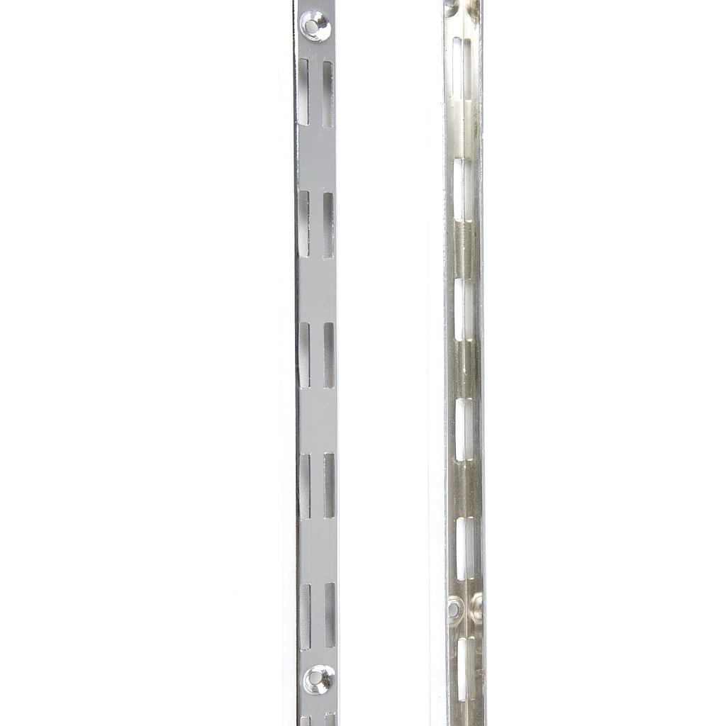 电镀双AA支条Sistema de Cremallera Cromado de Doble Ranura 240cm