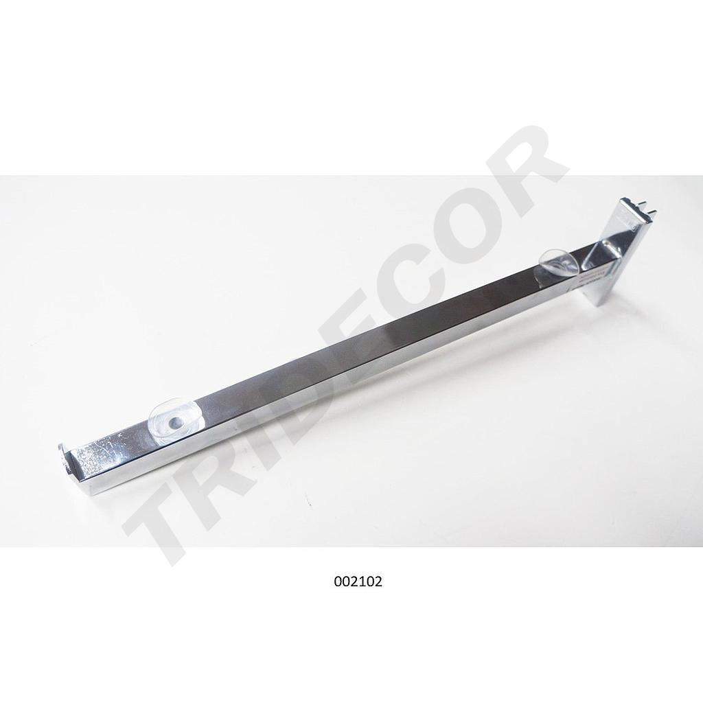 Glass/Shelf Support for Zipper System 40cm