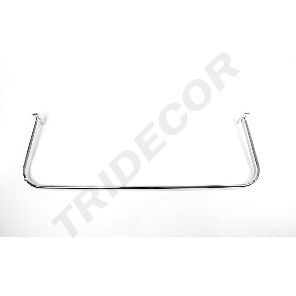 U型扳手适用于齿条系统 Barra en forma de U para sistema de cremallera, 90X30 cm
