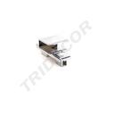 Suporte de Tubo Retangular para Fecho de Correr 4,5X4,5X8cm