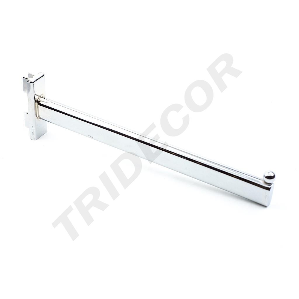 Perchero Recto Para Sistema De Cremallera 1 Bola 30 Cm