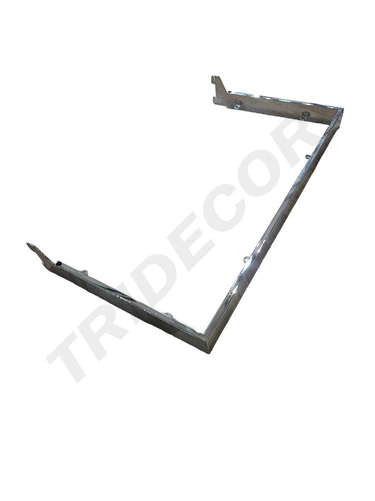 Barra de Cremallera Cromada 60X30cm