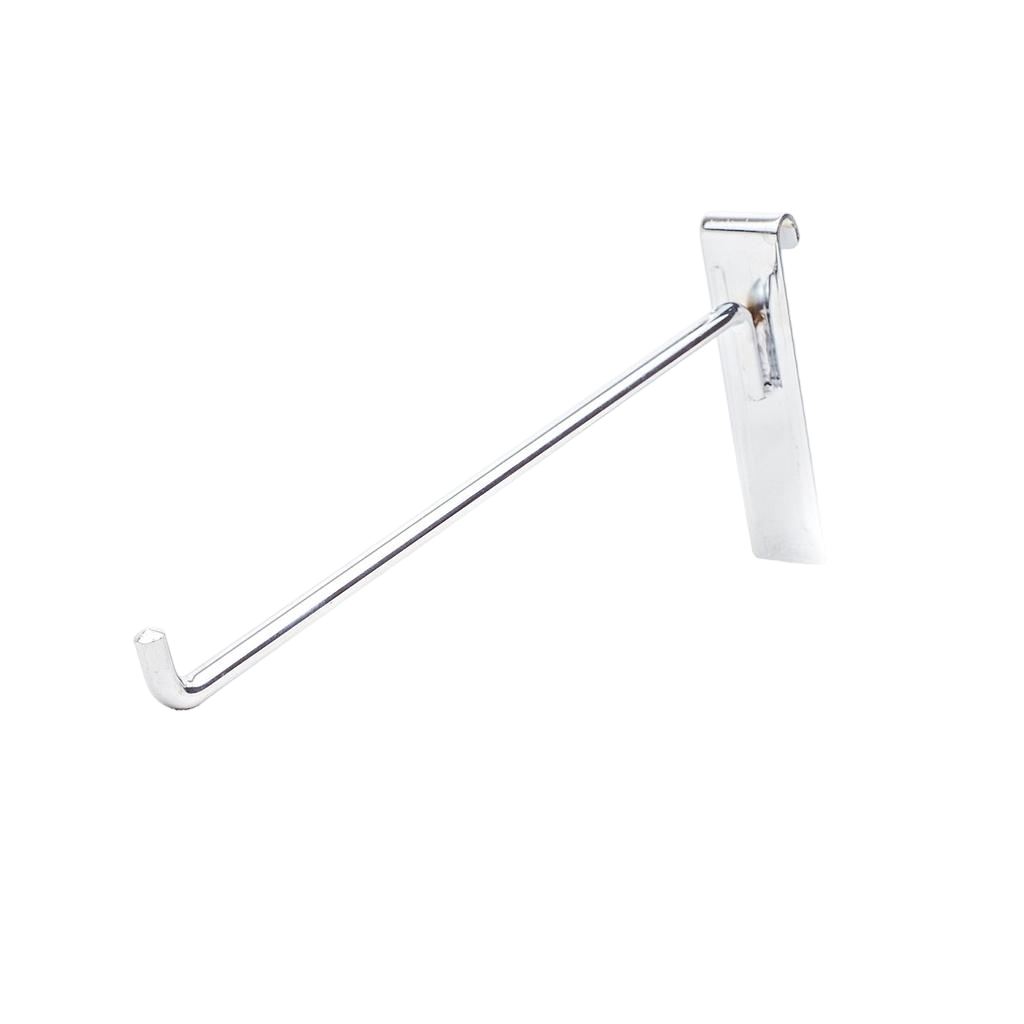 电镀长脚加粗翘头网钩 Gancho final L para rejillas/mallas 8mm 30cm 100/caja