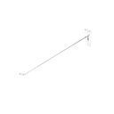 Haken für Gittersystem 35cm 6mm 200 Einheiten/Box