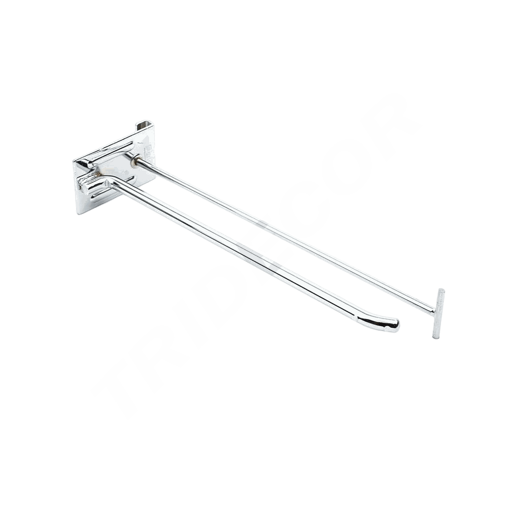 Dicker Haken mit Preishalter für Zaun/Maschendraht 30 cm 10 mm