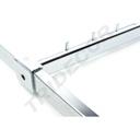 Inclined Hanger with 8 Nails for Rectangular Tube 35 cm