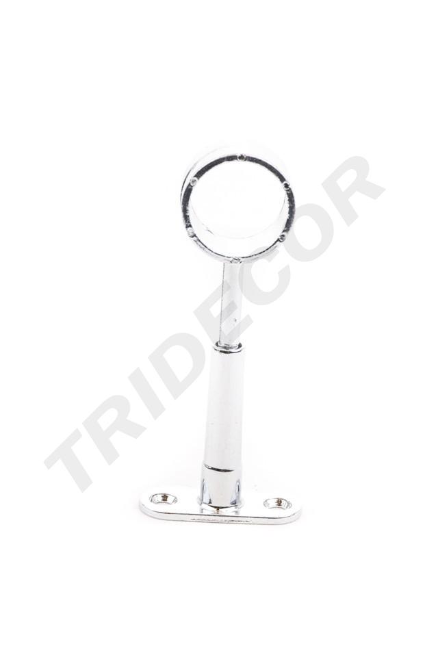 Supporto per tubo da 25mm ancorato alla parete