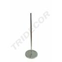 半身模特电镀25mm圆管 底盘BASE DE METAL PARA BUSTOS TUBO 25 MM
