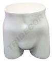 男裤模亚白色 Cadera Hombre Parte Media Color Blanco Mate