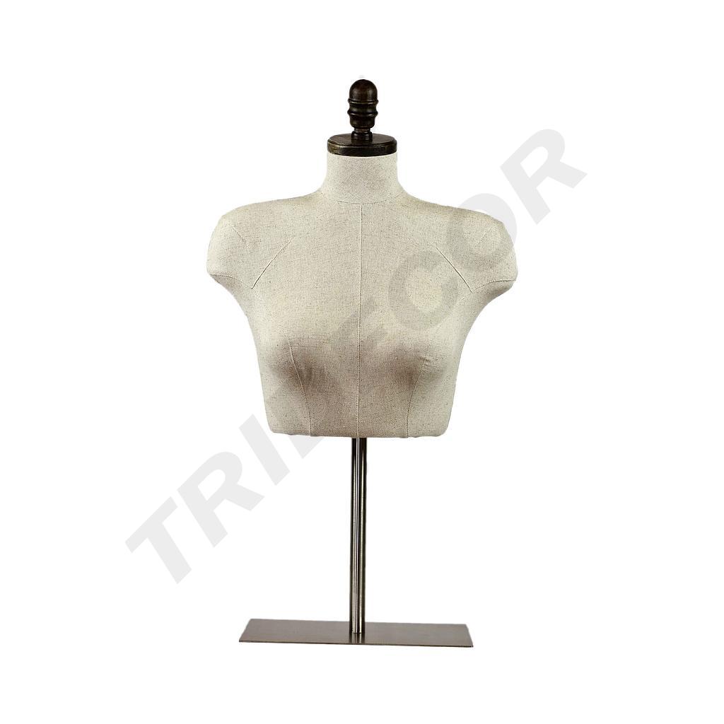Buste de femme à mi-corps avec socle réglable