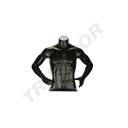 Busto De Hombre Negro Con Base de Metal Regulable