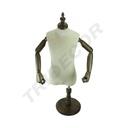 Bust de copil ajustabil din material textil cu brațe articulate