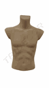Busto di uomo in polietilene color carne