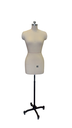 BUSTO MUJER PARA COSTURA BASE METAL NEGRO