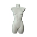 Busto de Mulher, Branco Fosco