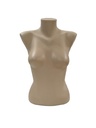 Bust de femeie din plastic culoarea pielii