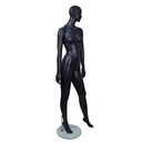 Matte Gray Female Mannequin with Features