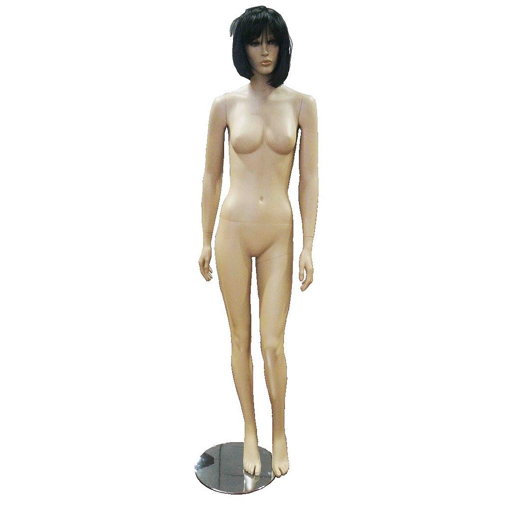 Flesh-Colored Woman Mannequin Without Hair