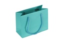 Blaue Luxustasche 14x6x11cm 12/Paket