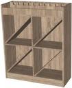 Espositore per Vino/Liquori 90x35x110 cm Colori Vari
