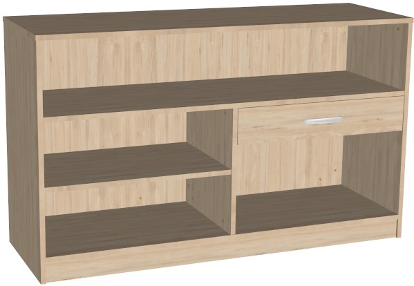 Holztheke 150X50X90 cm Verschiedene Farben