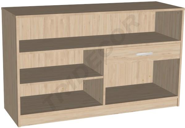 Wooden Counter 150X50X90 cm Various Colors
