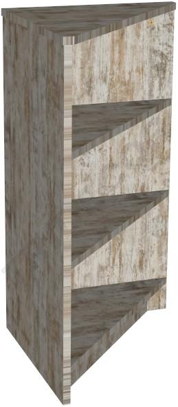 Corner Display Furniture 50X50X90 cm Various Colors