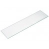 Tempered Glass Shelf 60x20cm Thickness 6mm