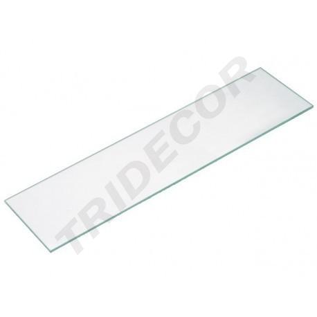 Transparent Glass 90X25CM Thickness 8MM