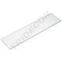 Transparent Glass 90X25CM Thickness 8MM