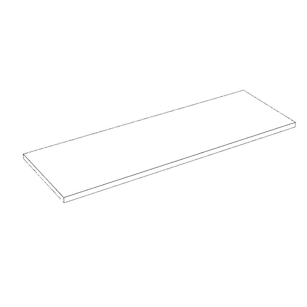 Prateleiras de Madeira 60x25 cm Branco 19 mm