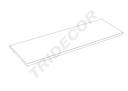 Baldas De Madera 60X25 Cm Blanco 19 Mm