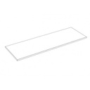 Wooden shelves 90x25 cm white 19 mm