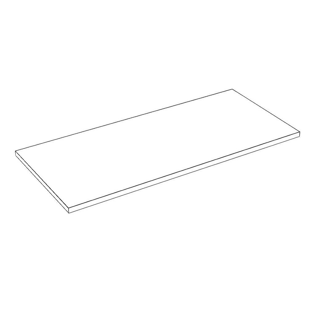 White Wooden Shelves 90X40CM 19MM