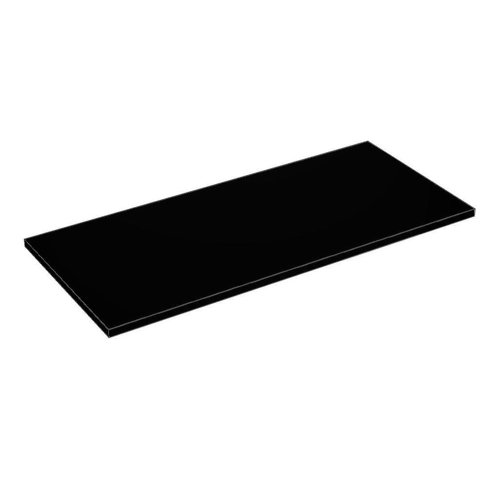 Schwarze Holzregale 90X40CM Dicke 19MM